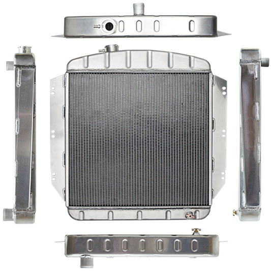 Muscle Car Radiator for 1955-1959 Chevy GMC Pickup with Small Block Engine