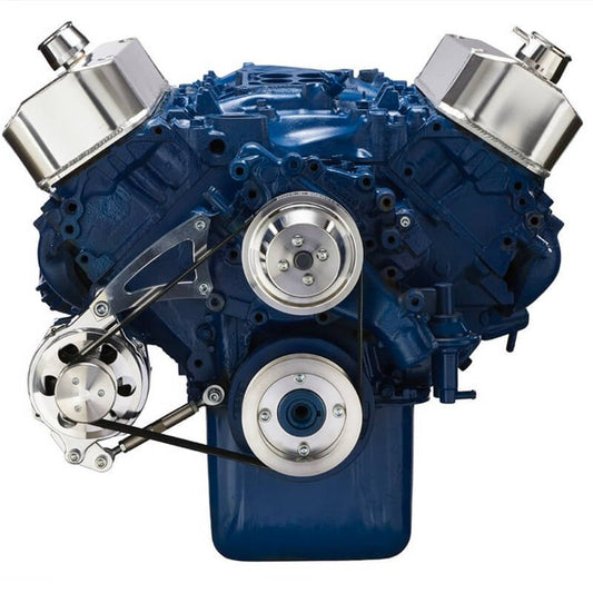 Ford 460 Serpentine System - Alternator Only - Polished