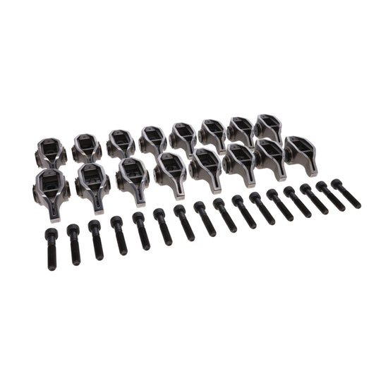 Ford Godzilla Pro Series Cast Steel Rocker Arms, 1.8 Ratio, Bronze Bushing Trunnion