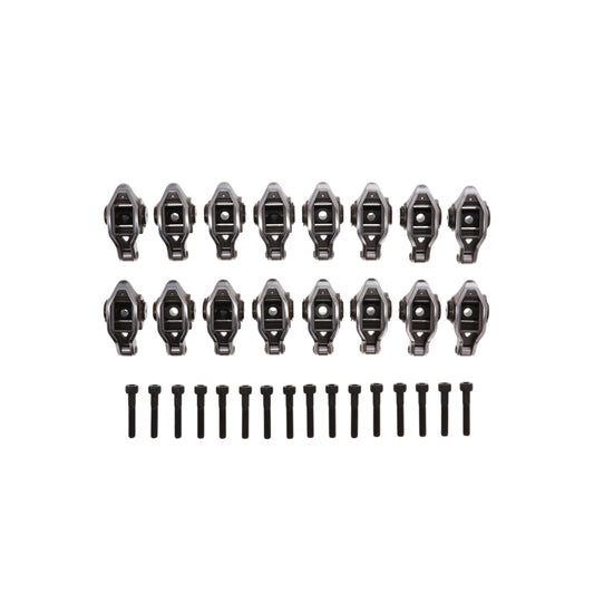 Ford Godzilla Pro Series Cast Steel Rocker Arms, 1.8 Ratio, Bronze Bushing Trunnion, Needle Bearing Tip