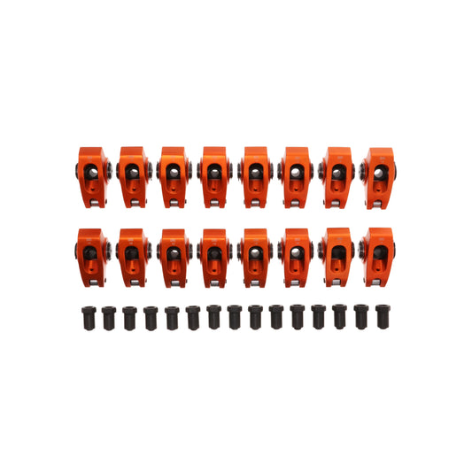Chevy Small Block 6061-T6 Aluminum 1.5 Ratio 3/8" Roller Rocker Arms