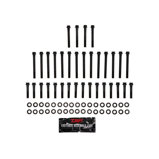 Pro Series Chevy Small Block 12 Rollover/18 Degree Brodix Cylinder Head 12-Point Bolt Kit