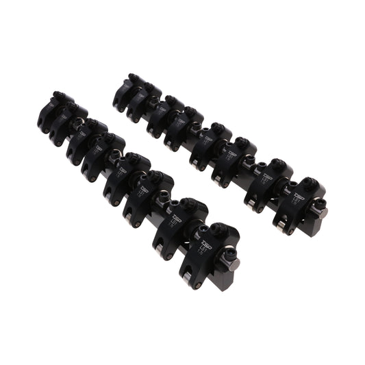 Chevy LS1 Pro Series 2024 Aluminum Roller Rocker Arm System, 1.7 Ratio, Needle Bearing Trunnion, Needle Bearing Tip