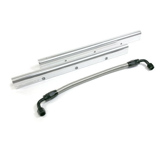 Velocity LS3/L92 Billet Aluminum High Performance Fuel Rail Kit - Clear Anodized