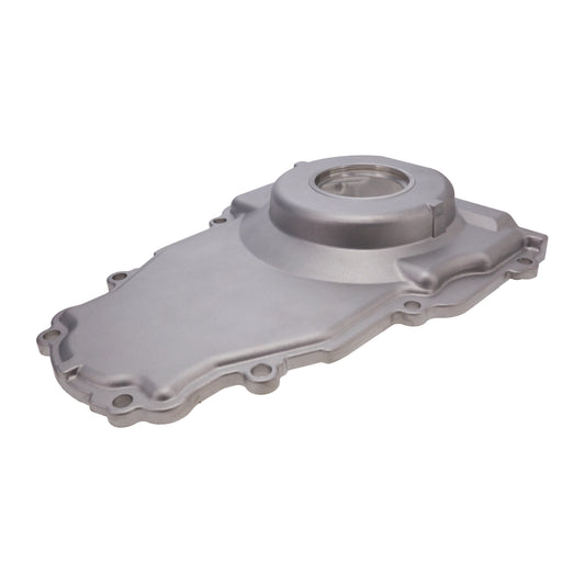 GM LS 1-Piece Aluminum Timing Cover - Satin