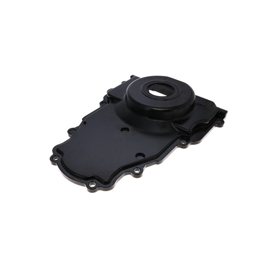 V Series Billet 6061 T6 GM Gen 3 LS Aluminum Timing Cover - Black