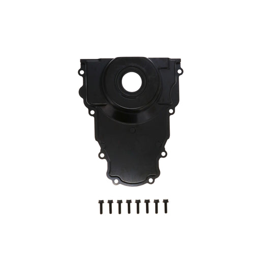 V Series Billet 6061 T6 GM Gen 3 LS Aluminum Timing Cover - Black