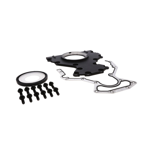 GM LS Aluminum Rear Main Seal Housing - Black