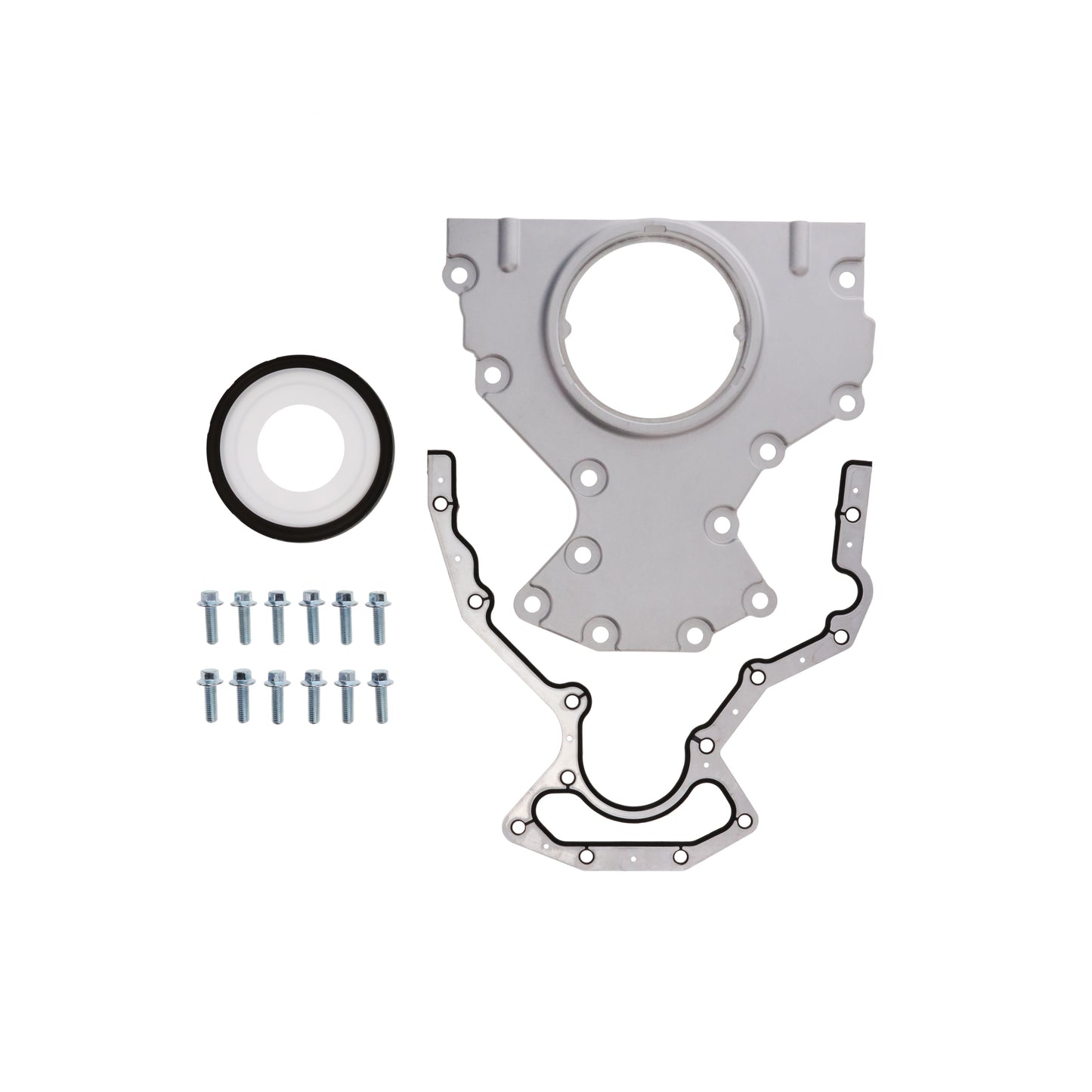 GM LS Aluminum Rear Main Seal Housing - Satin