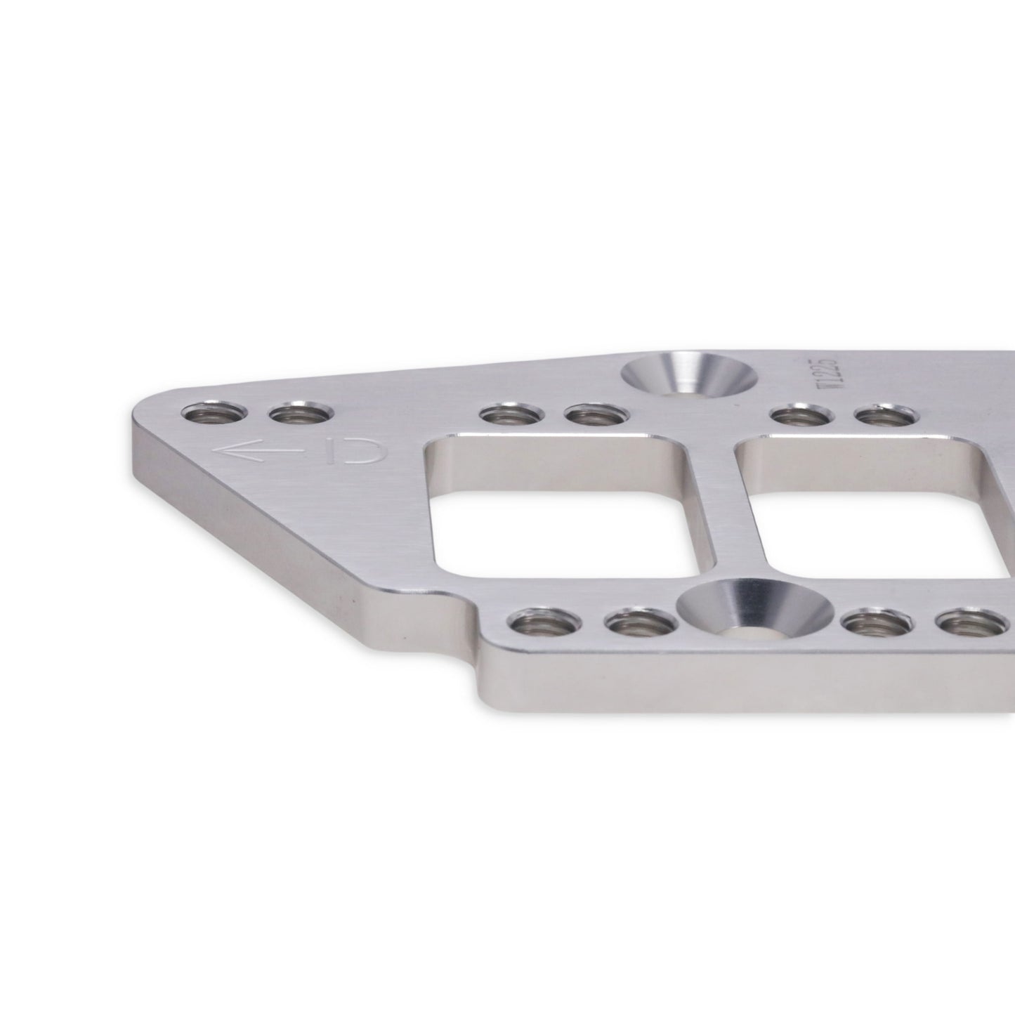 GM LT Gen V to Small Block/Big Block Chevy Motor Mount Adapter Plates - Natural