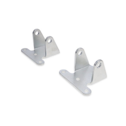Chevy V8 3/16" Thick Solid Steel Engine Mounts - Natural