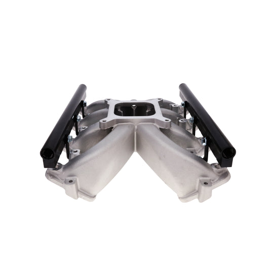 GM LS Cathedral Port EFI Single Plane Aluminum Intake Manifold - Satin
