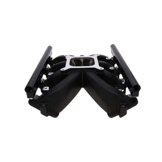 GM LS Cathedral Port EFI Single Plane Aluminum Intake Manifold - Black