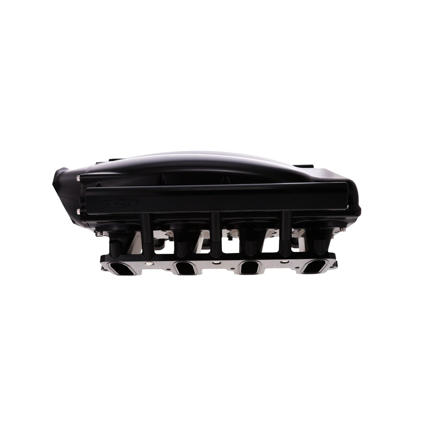GM LS Cathedral Port V Series Billet Aluminum Low-Rise Intake Manifold - Black