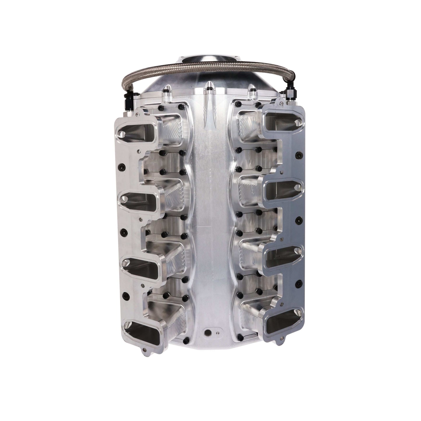 TSP Chevy Big Block Aluminum Cylinder Head Installed on Engine - Performance Upgrade