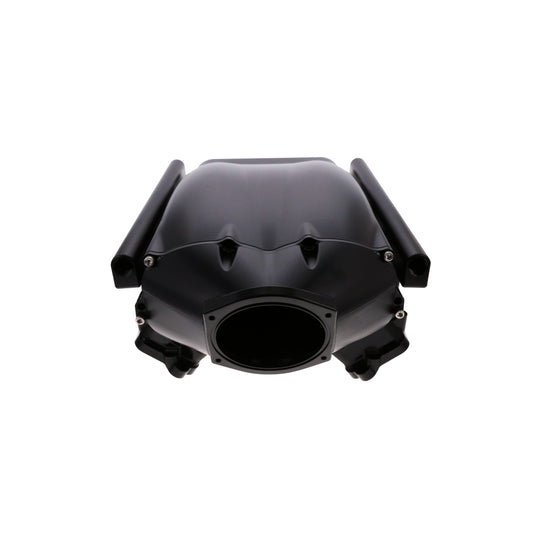 GM LS Rectangle Port V Series Billet Aluminum Low-Rise Intake Manifold - Black