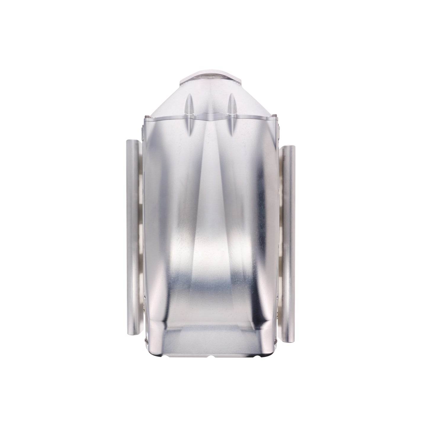 GM LS Rectangle Port V Series Billet Aluminum Hi-Rise Intake - Natural