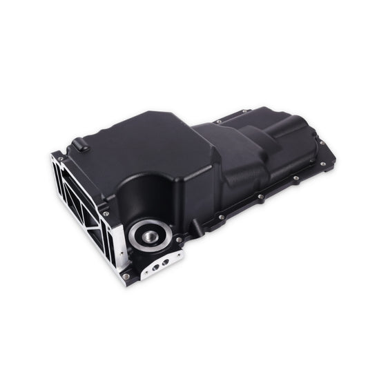 LT Aluminum Rear Sump Low-Profile Retro-Fit Oil Pan - Black