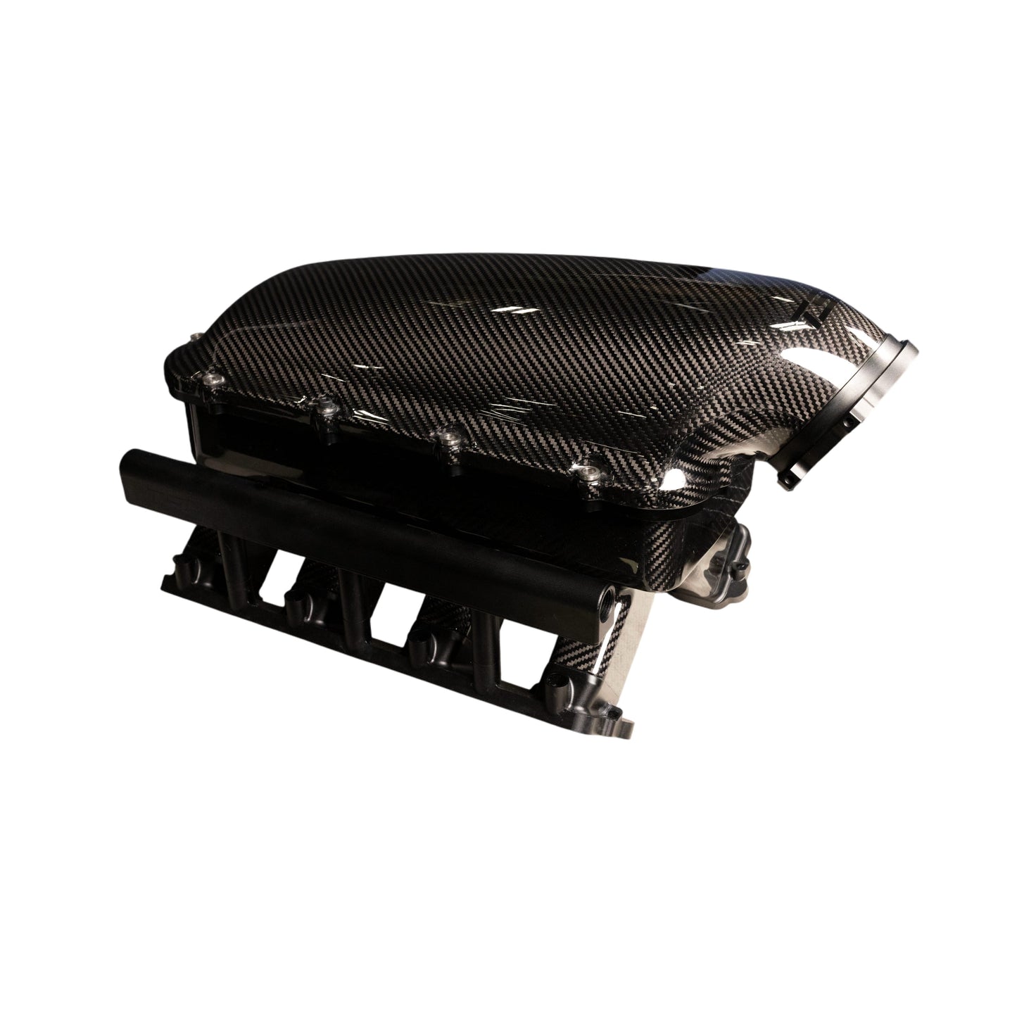 LS Gen IV Rectangular Port Carbon Fiber Hi-Rise Intake Manifold Assembly