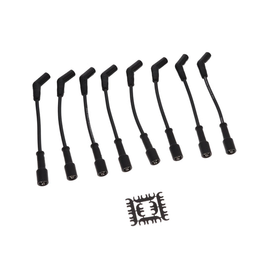 Ford Godzilla 7.3L 8.5mm Black Ignition Wires with 135 Degree Boots