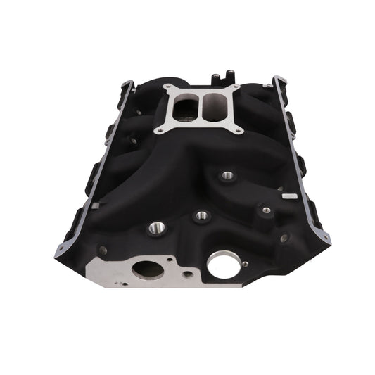 Ford Big Block FE Carbureted Dual Plane Black Aluminum Intake Manifold - Black