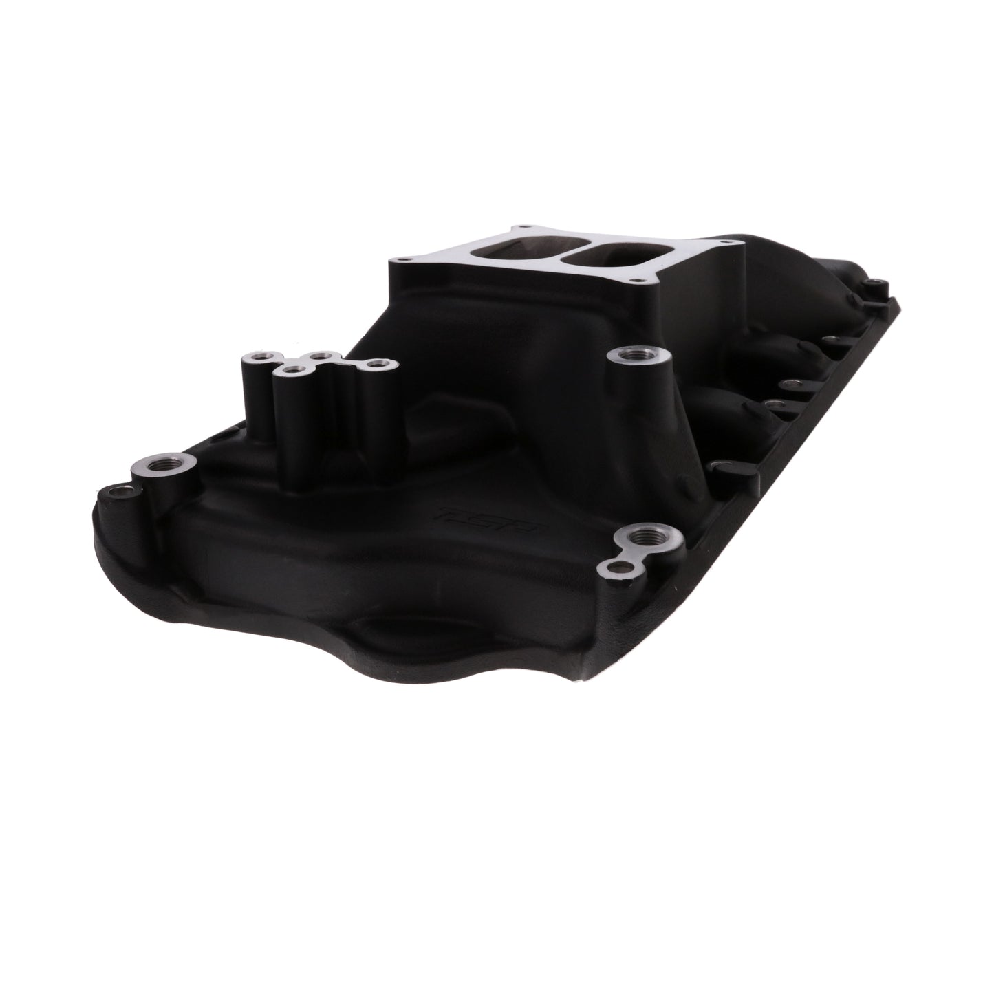 Ford 351W Carbureted Aluminum Dual Plane Intake Manifold - Black