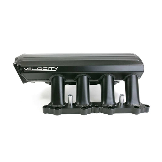 Velocity Ford 5.0L Coyote EFI Fabricated Aluminum Sheet Metal Intake Manifold - Black