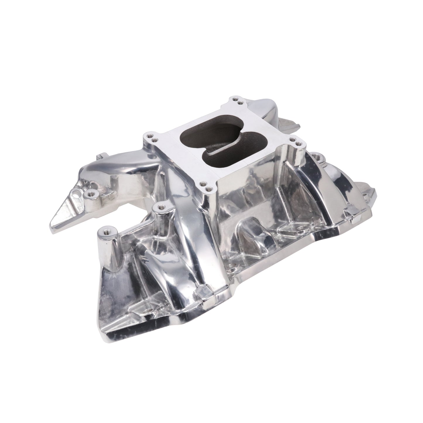Mopar Big Block 361-400 V8 Dual Plane Aluminum Intake Manifold - Polished