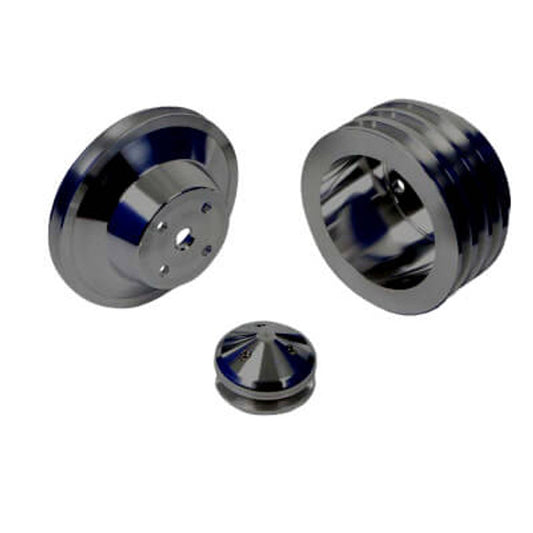 Big Block Chevy V-Belt Pulley Kit - LWP