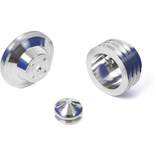 Big Block Chevy V-Belt Pulley Kit - LWP