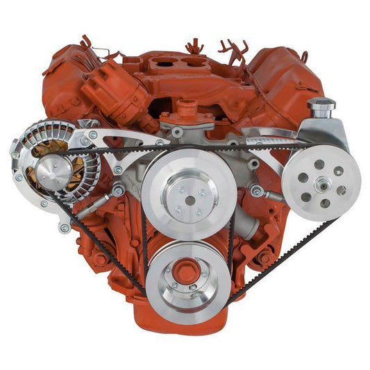 Chrysler Big Block Power Steering & Alternator System (426 - 440) - Polished