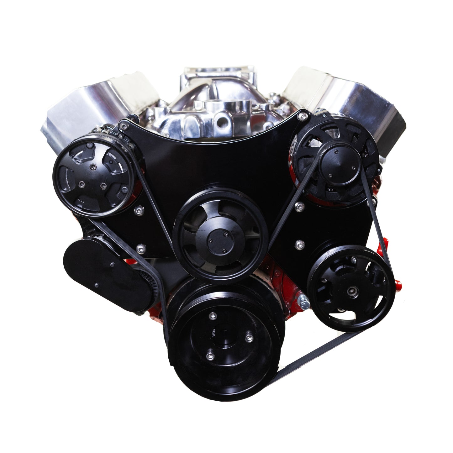 Close-up of TSP Chevy Big Block Aluminum Cylinder Head - Precision Engineering