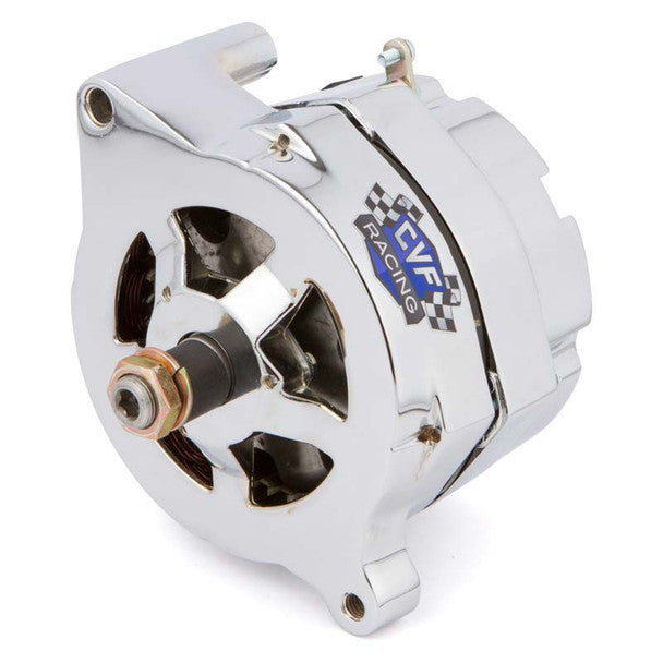 Ford 1 Wire Alternator - Chrome Plated