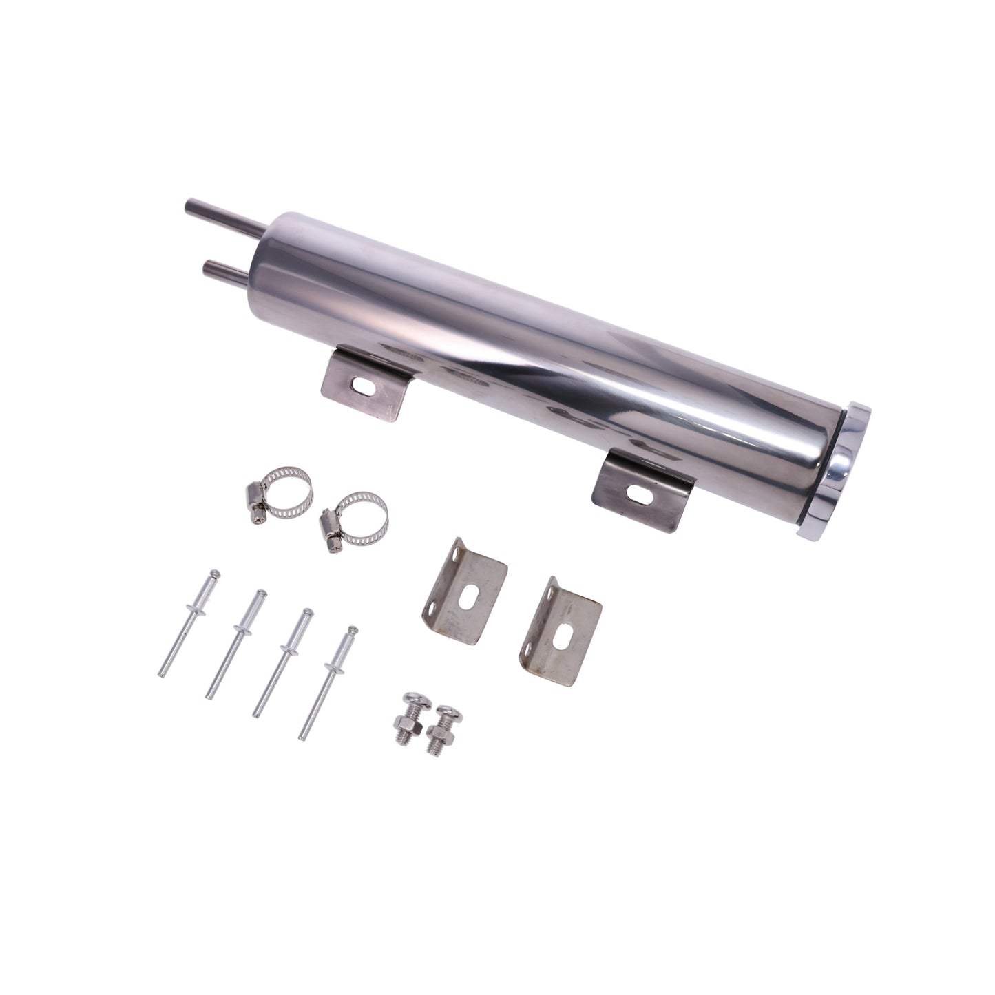 2” x 10” Stainless Steel Overflow Tank - Polished