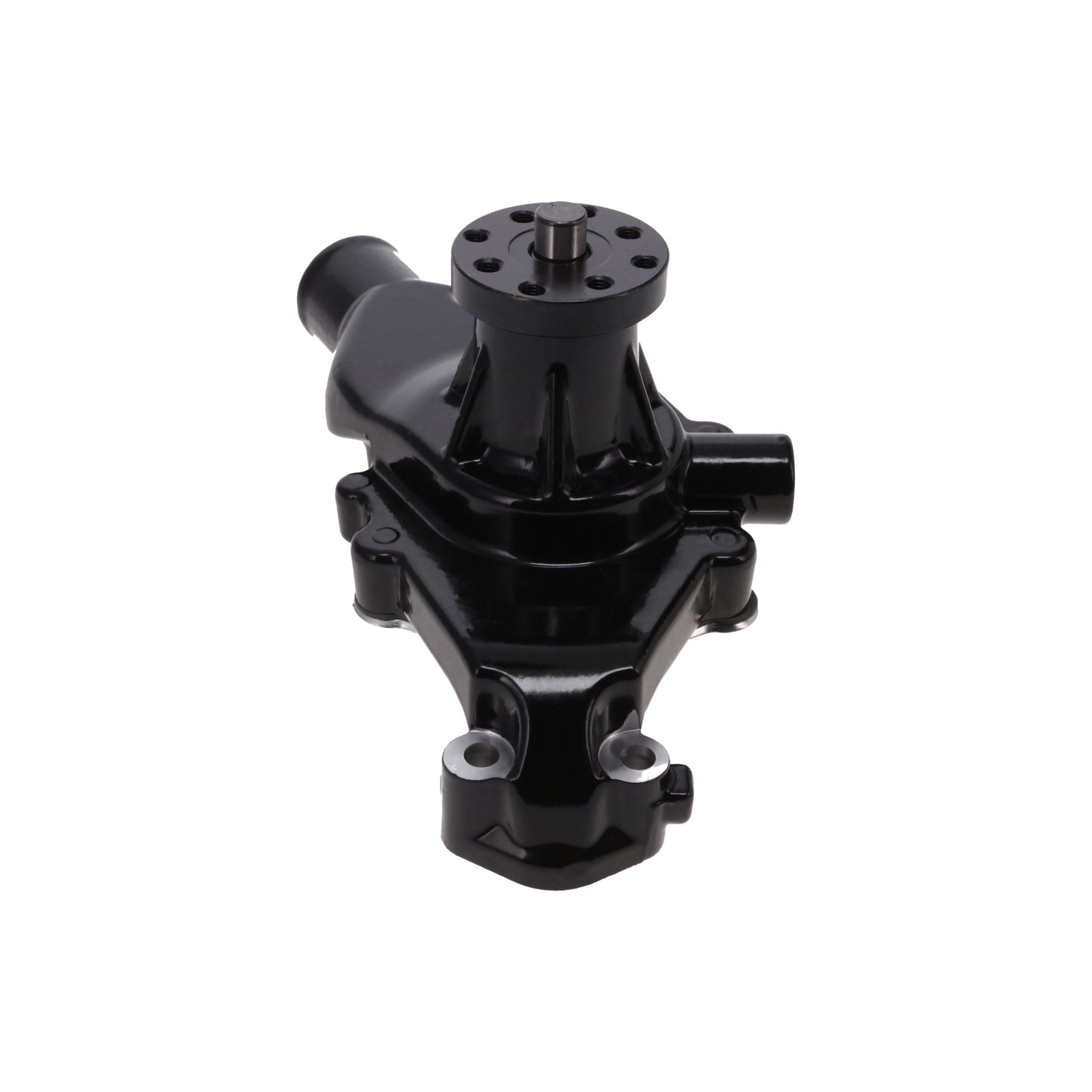 Chevy Small Block Short-Style High-Flow Mechanical Water Pump - Black