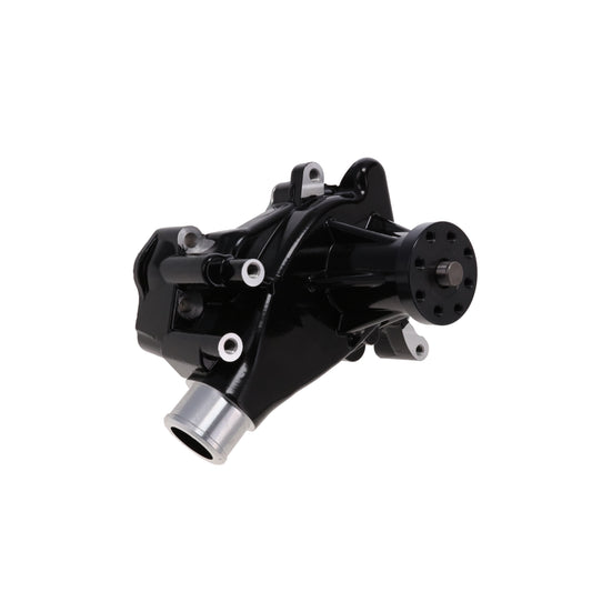 Chevy Small Block Long-Style Reverse Rotation High-Flow Mechanical Water Pump - Black