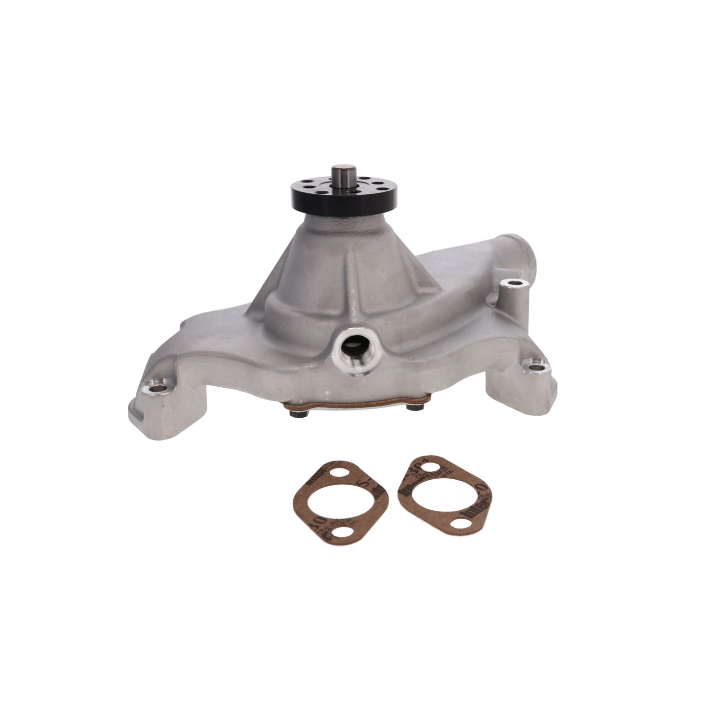 Chevy Big Block Short-Style Reverse Rotation High-Flow Mechanical Water Pump - Satin