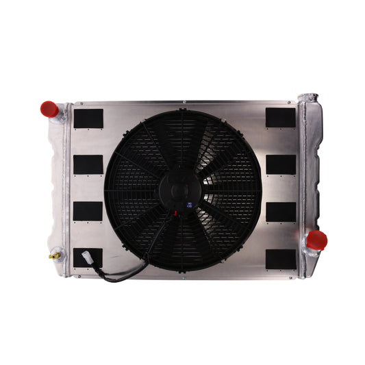 31" Universal Chevy Single Fan Pro Flow Radiator Kit
