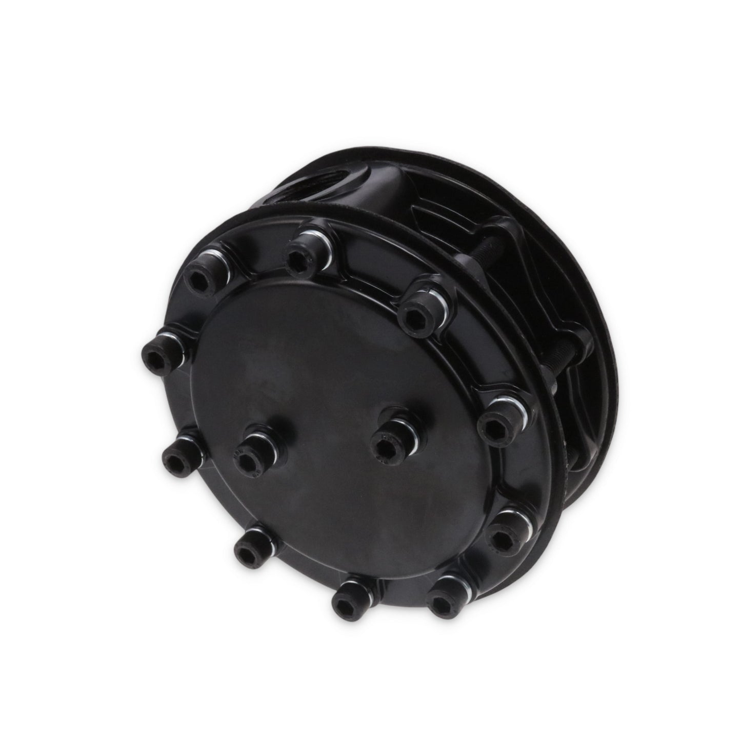 Chevy Small Block V8 (262-400) Six-Valve 130 GPH 12-16 PSI Mechanical Fuel Pump - Black