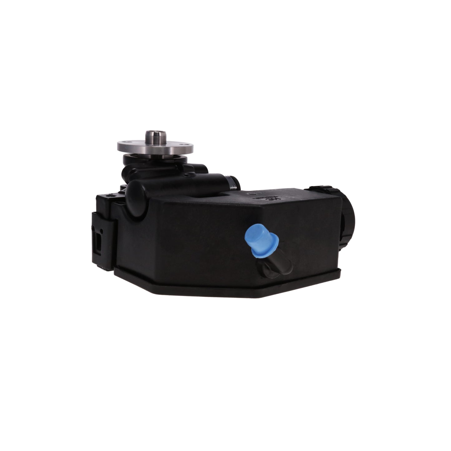 GM Type II Power Steering Pump with Integral Reservoir and Pulley Hub - Black