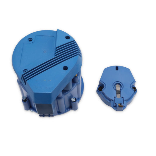 8-Cylinder HEI Super Cap & Rotor Kit - Blue