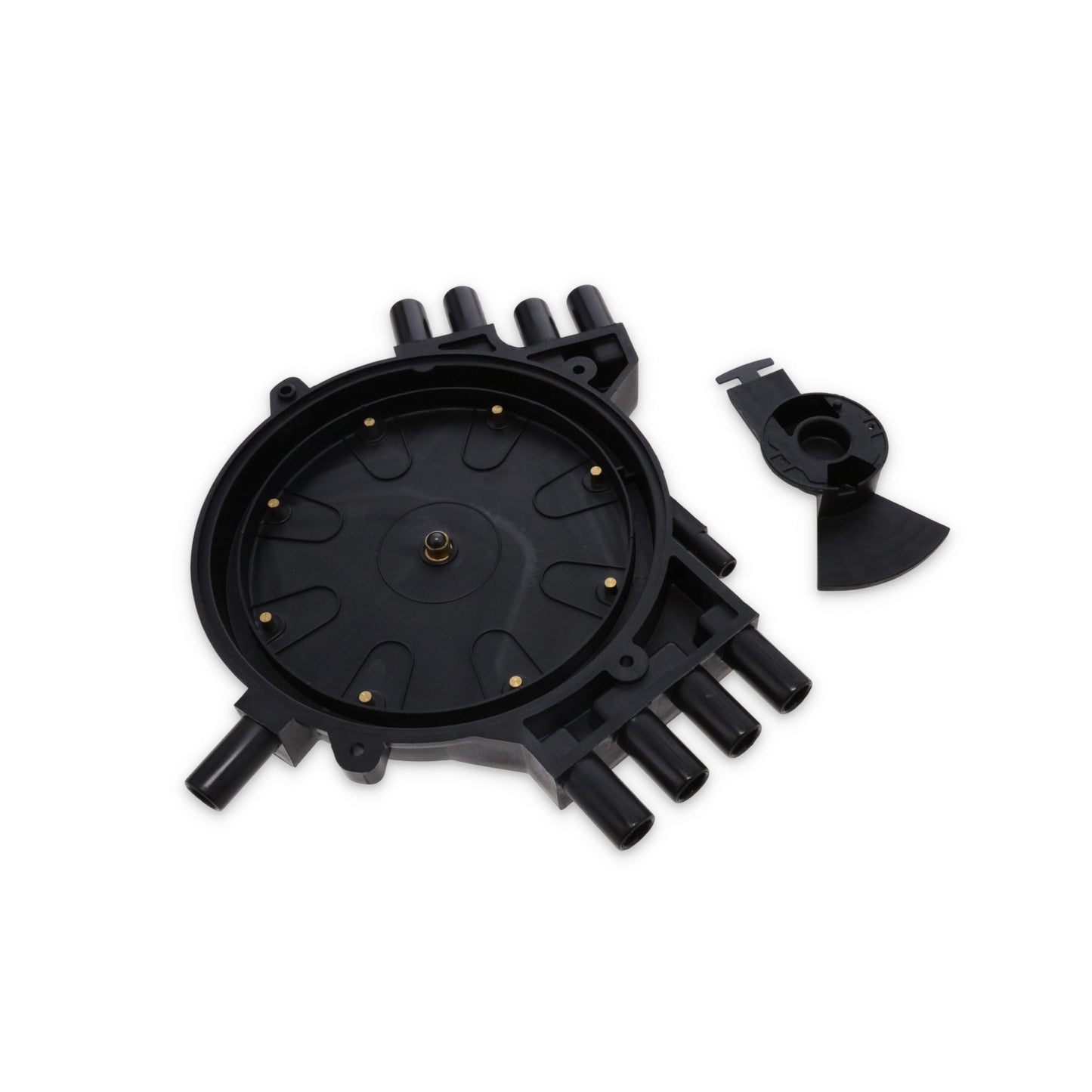 Black Chevrolet LT1 Gen. 2 1995-1997 Opti-Spark II Distributor Cap and Rotor Kit