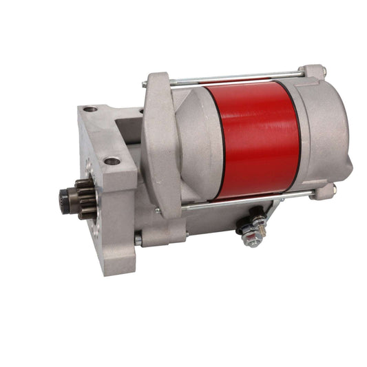 Chevy Small Block & Big Block V8 Staggered Mount 1.9 HP Mini Starter - Red