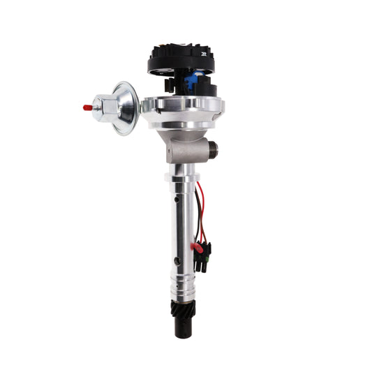 Chevy Corvette V8 Pro Series Ready to Run Female Distributor with Mechanical Tach Drive - Black