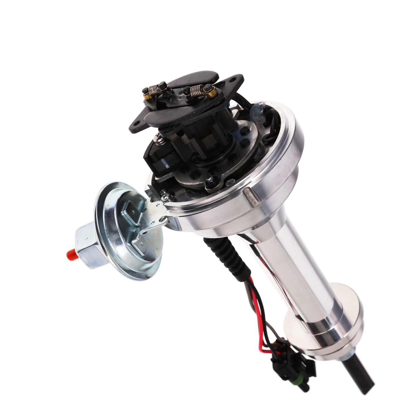 Chrysler BB 383/400 V8 Pro Series Ready to Run Distributor with Female Cap - Red
