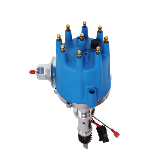 International V8 Pro Series Ready to Run Distributor - Blue