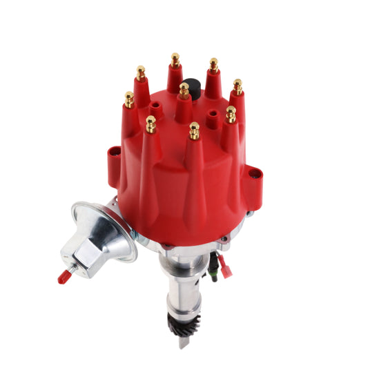 International V8 Pro Series Ready to Run Distributor - Red