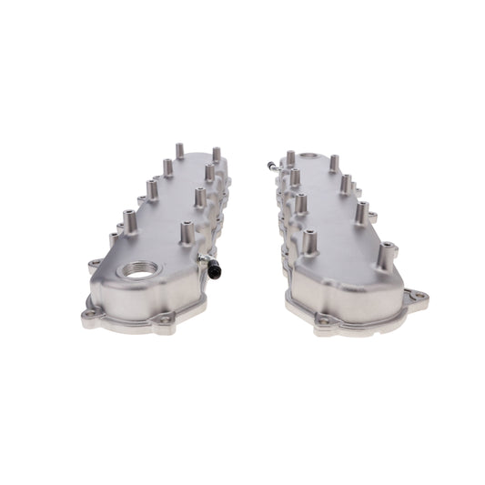 GM LT Cast Aluminum Valve Covers with Coil Mounts - Satin