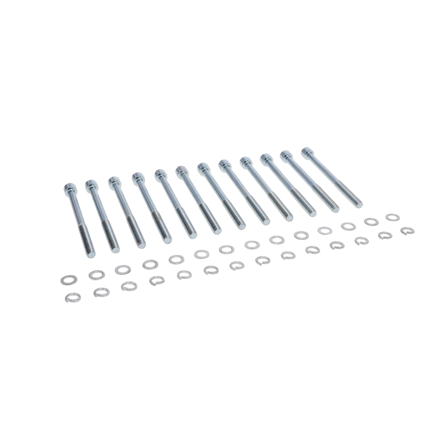 Ford Small Block Long Bolt Fabricated Aluminum Valve Covers with Breather Holes - Polished