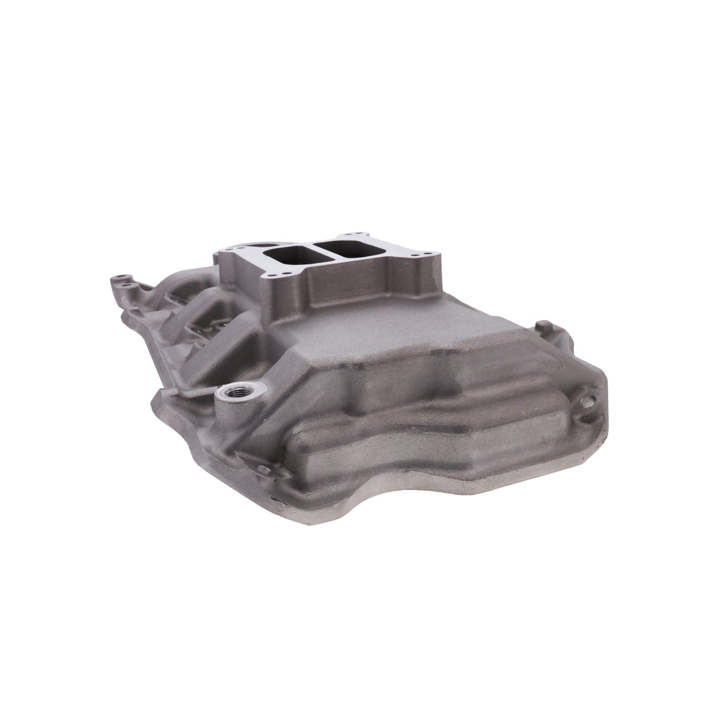 Mopar Plymouth 318 Aluminum Intake Manifold, Dual Plane, Satin